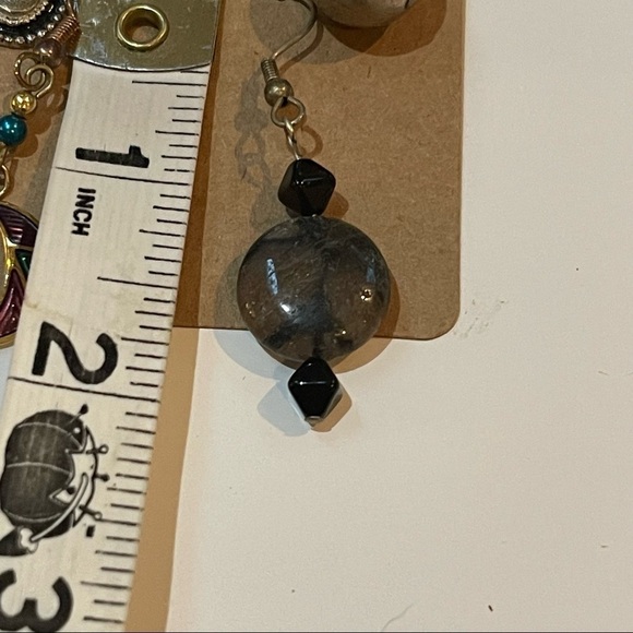 Vintage Boho Mismatch Earrings - Picture 6 of 9